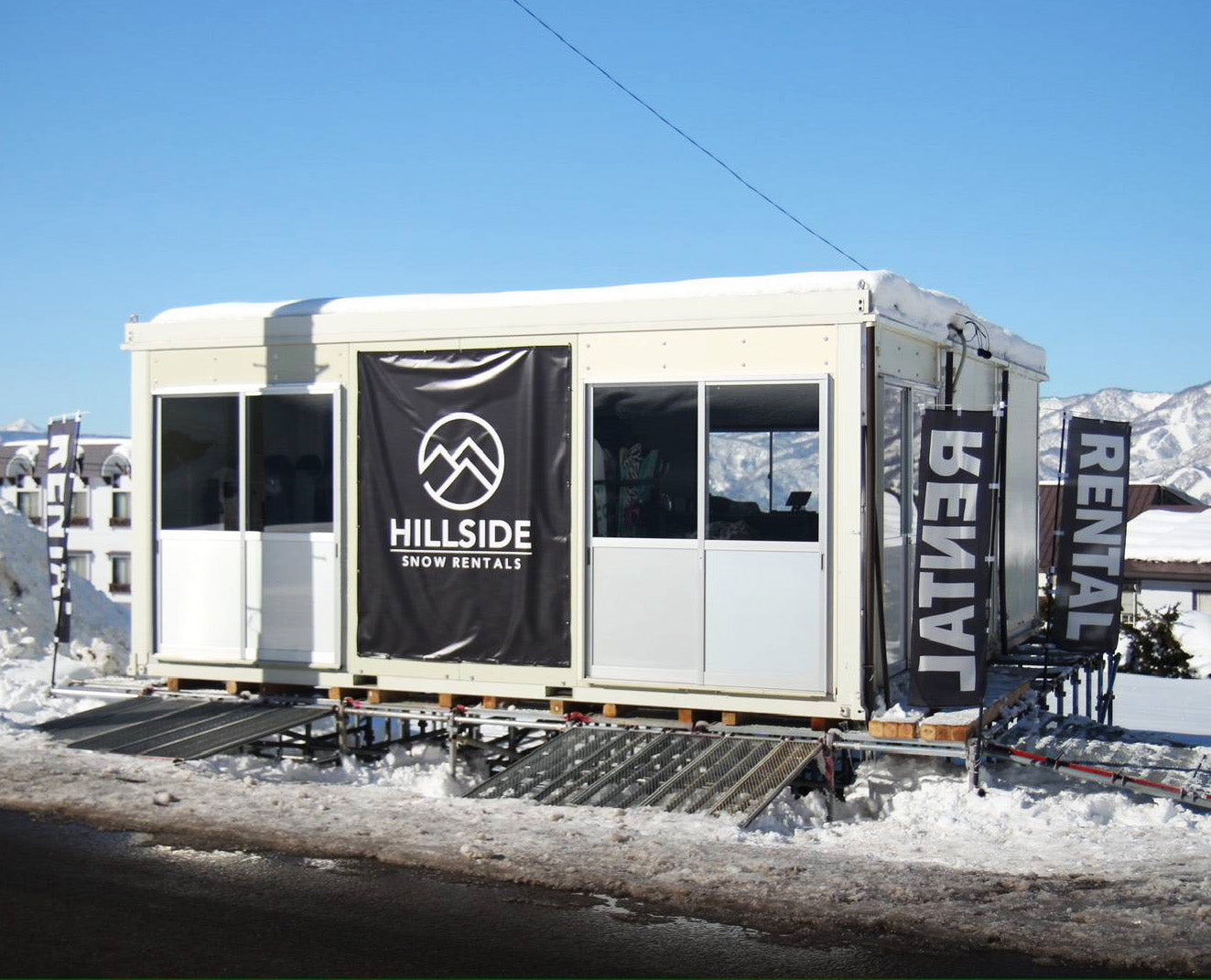 [Announcement] HILLSIDE SNOW RENTALS Nozawa Now Open